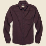 Archer Overshirt - Oxblood - Life After Denim - STAG Provisions - Tops - L/S Woven - Overshirt