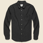Griffin Flannel Shirt - Black - Life After Denim - STAG Provisions - Tops - L/S Woven - Plaid