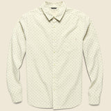 Trafalgar Square Dobby Shirt - White - Life After Denim - STAG Provisions - Tops - L/S Woven - Plaid