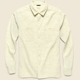 Kelvingrove Twill Flannel - Irish Cream - Life After Denim - STAG Provisions - Tops - L/S Woven - Fleck