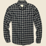 Marylebone Check Flannel - Black - Life After Denim - STAG Provisions - Tops - L/S Woven - Plaid