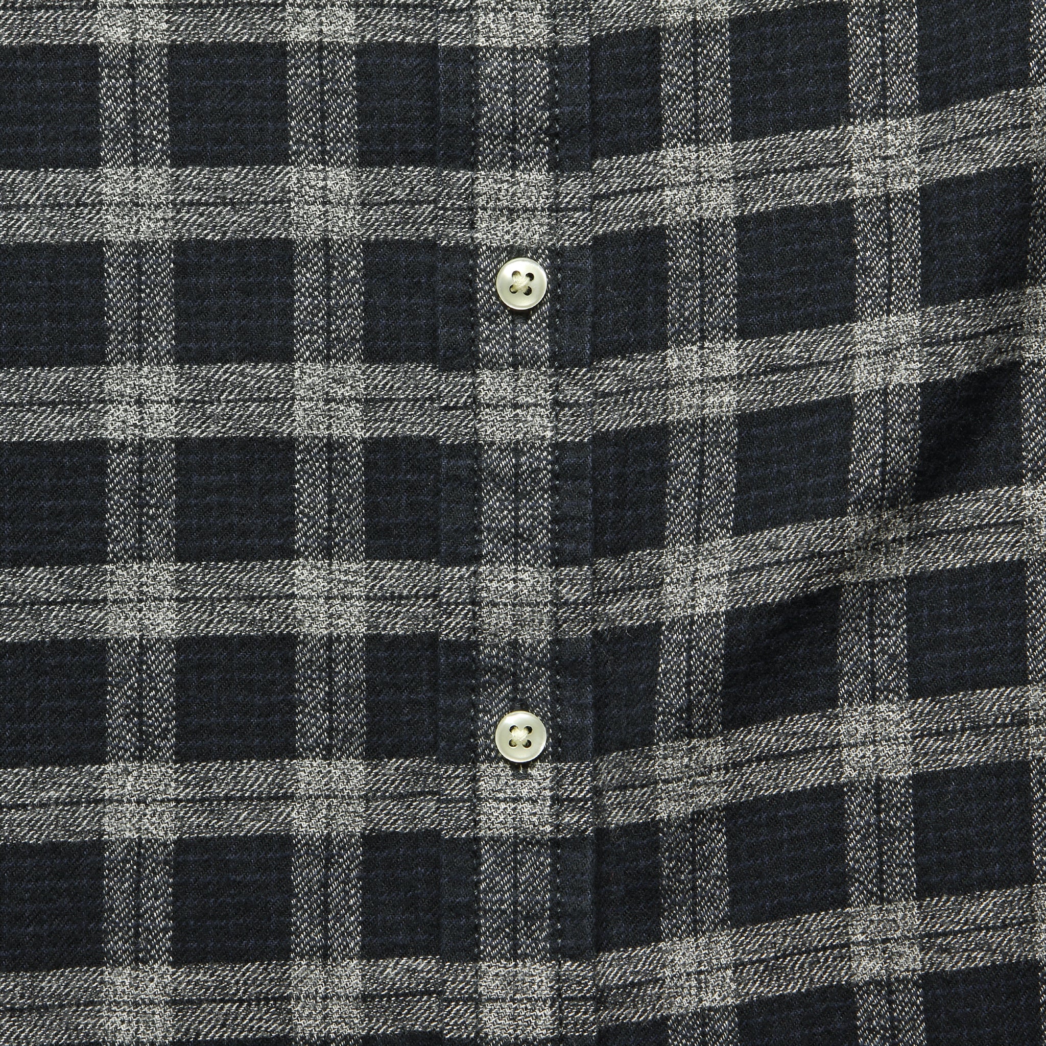 Marylebone Check Flannel - Black - Life After Denim - STAG Provisions - Tops - L/S Woven - Plaid
