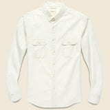 Scout Shirt - White - Life After Denim - STAG Provisions - Tops - L/S Woven - Solid