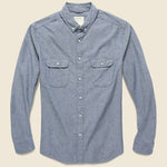 Scout Shirt - Blue Agave - Life After Denim - STAG Provisions - Tops - L/S Woven - Solid