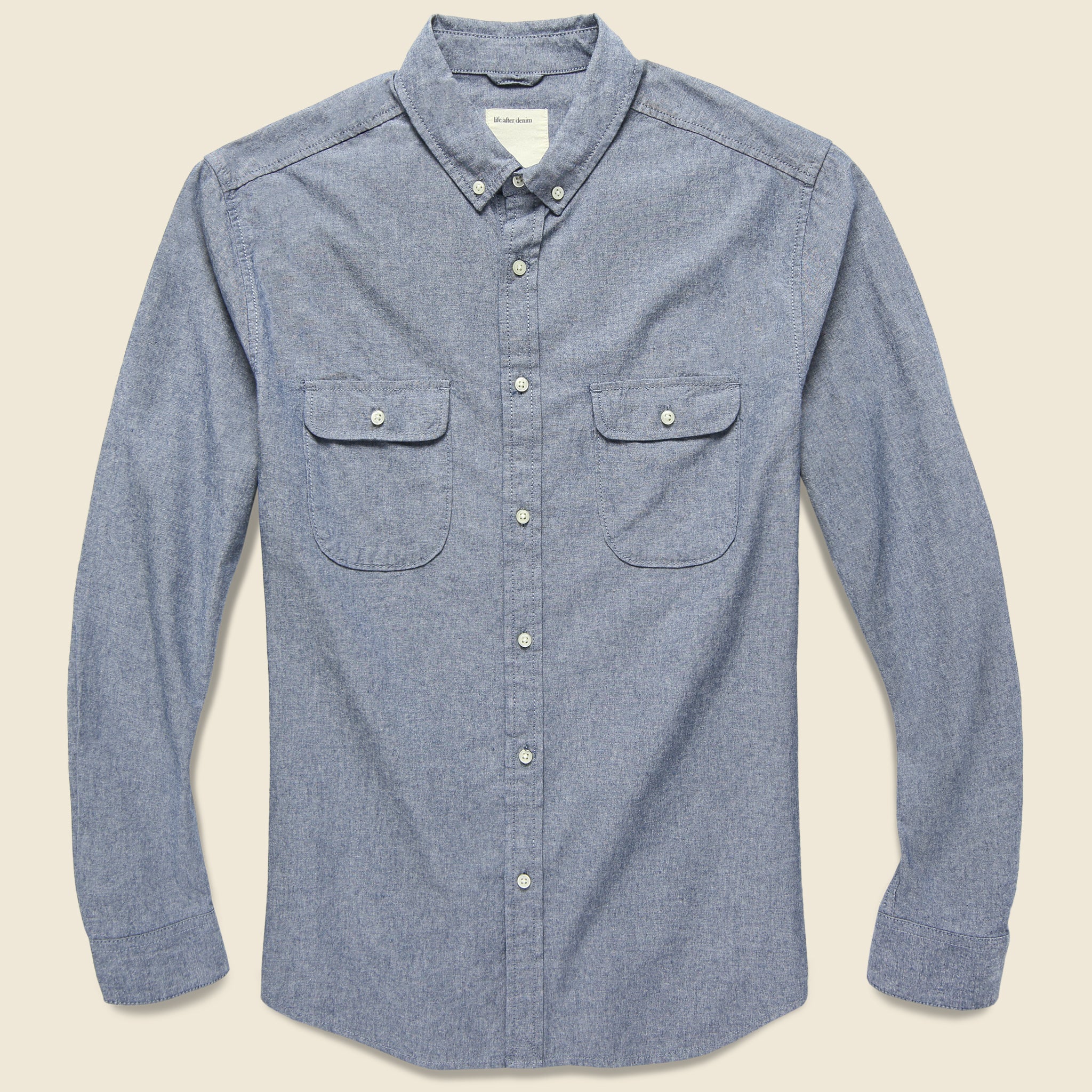Scout Shirt - Blue Agave - Life After Denim - STAG Provisions - Tops - L/S Woven - Solid