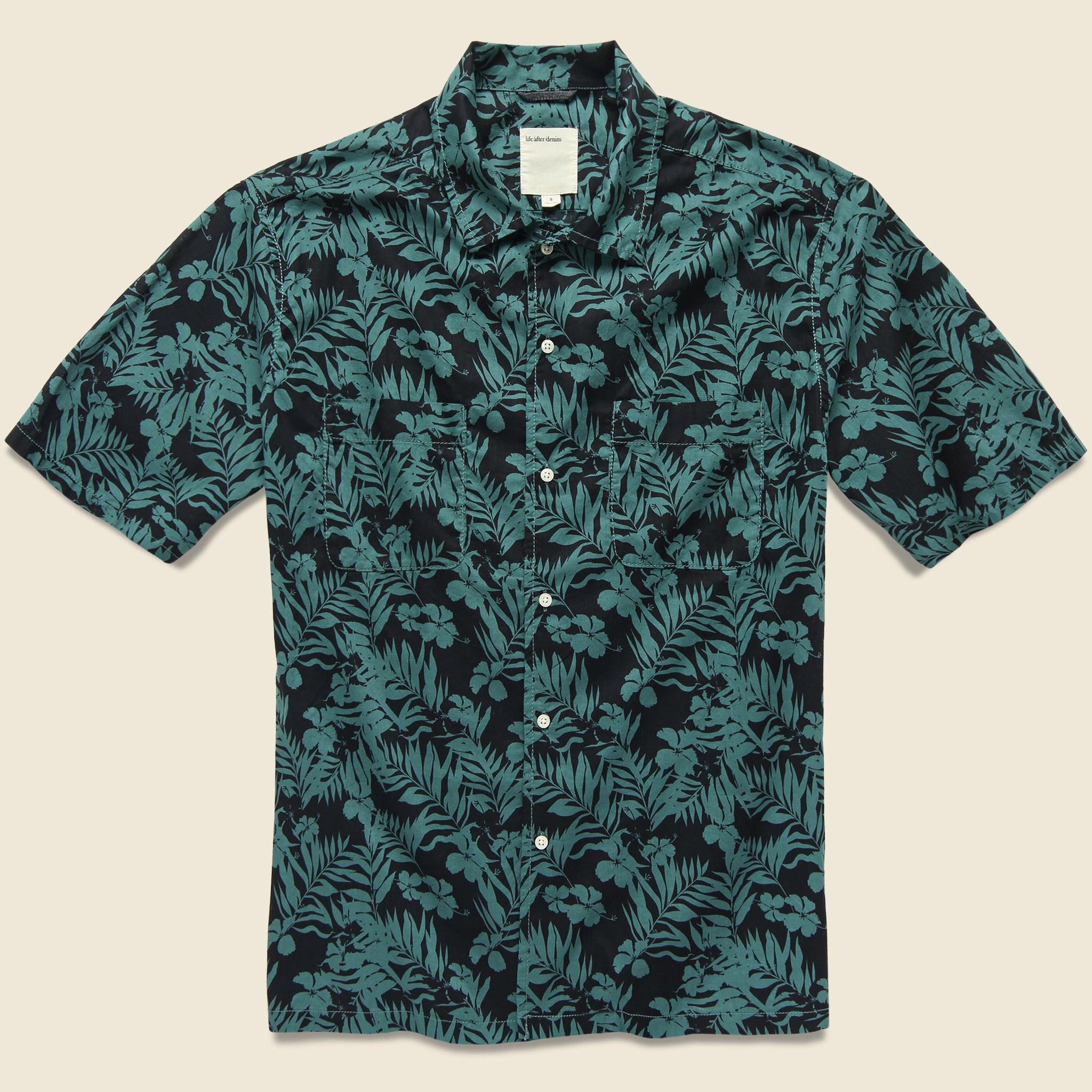 Cozumel Shirt - Cactus - Life After Denim - STAG Provisions - Tops - S/S Woven - Floral