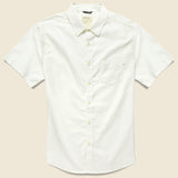 Oxford Shirt - White - Life After Denim - STAG Provisions - Tops - S/S Woven - Solid