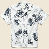 Royal Botanical Shirt - White - Life After Denim - STAG Provisions - Tops - S/S Woven - Floral