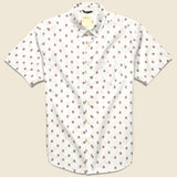 Mojito Shirt - White - Life After Denim - STAG Provisions - Tops - S/S Woven - Other Pattern