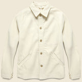 Meditation Drishti Shop Jacket - Cream - House of LAND - STAG Provisions - Outerwear - Coat / Jacket
