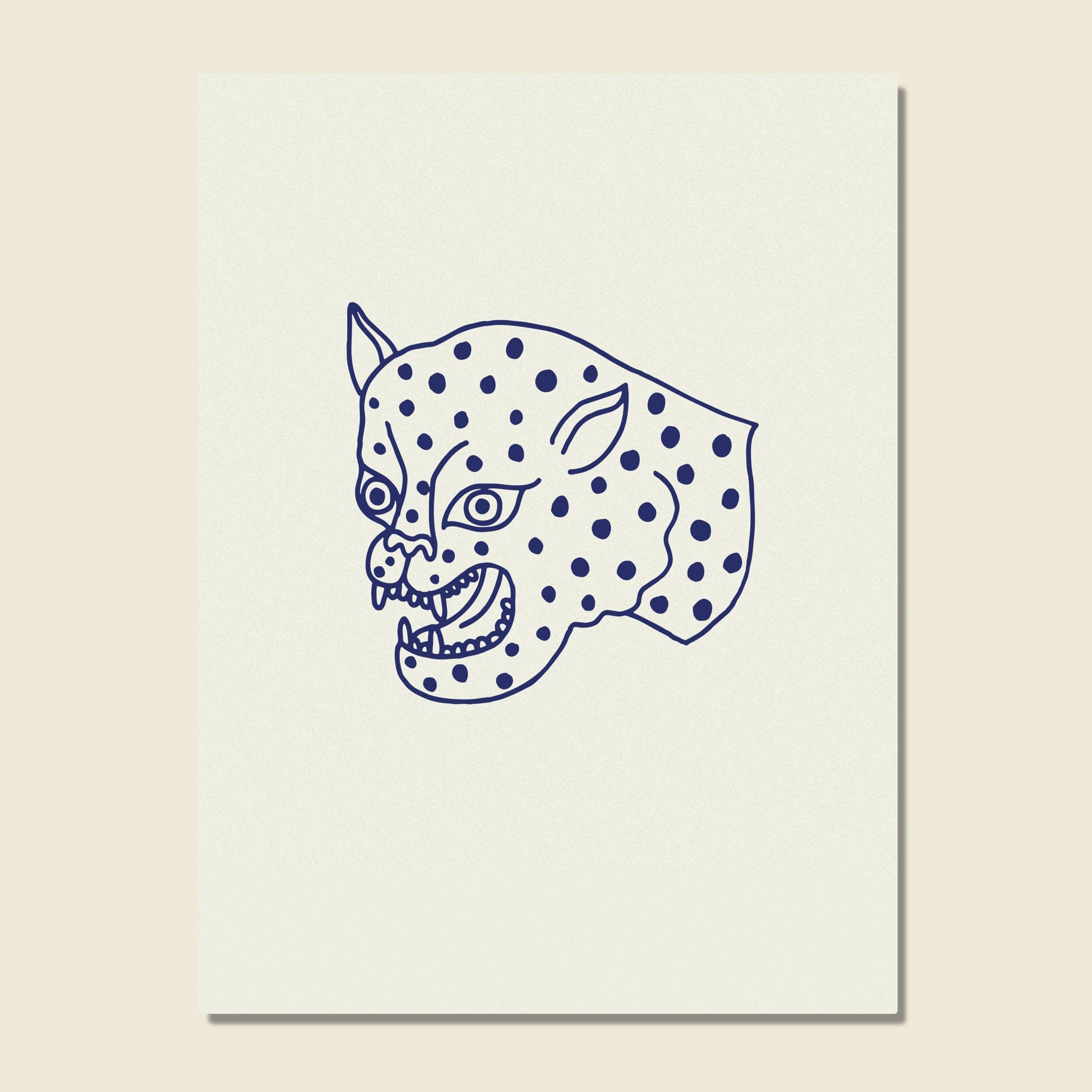 Unframed Print - Leopard - House of LAND - STAG Provisions - Gift - Art