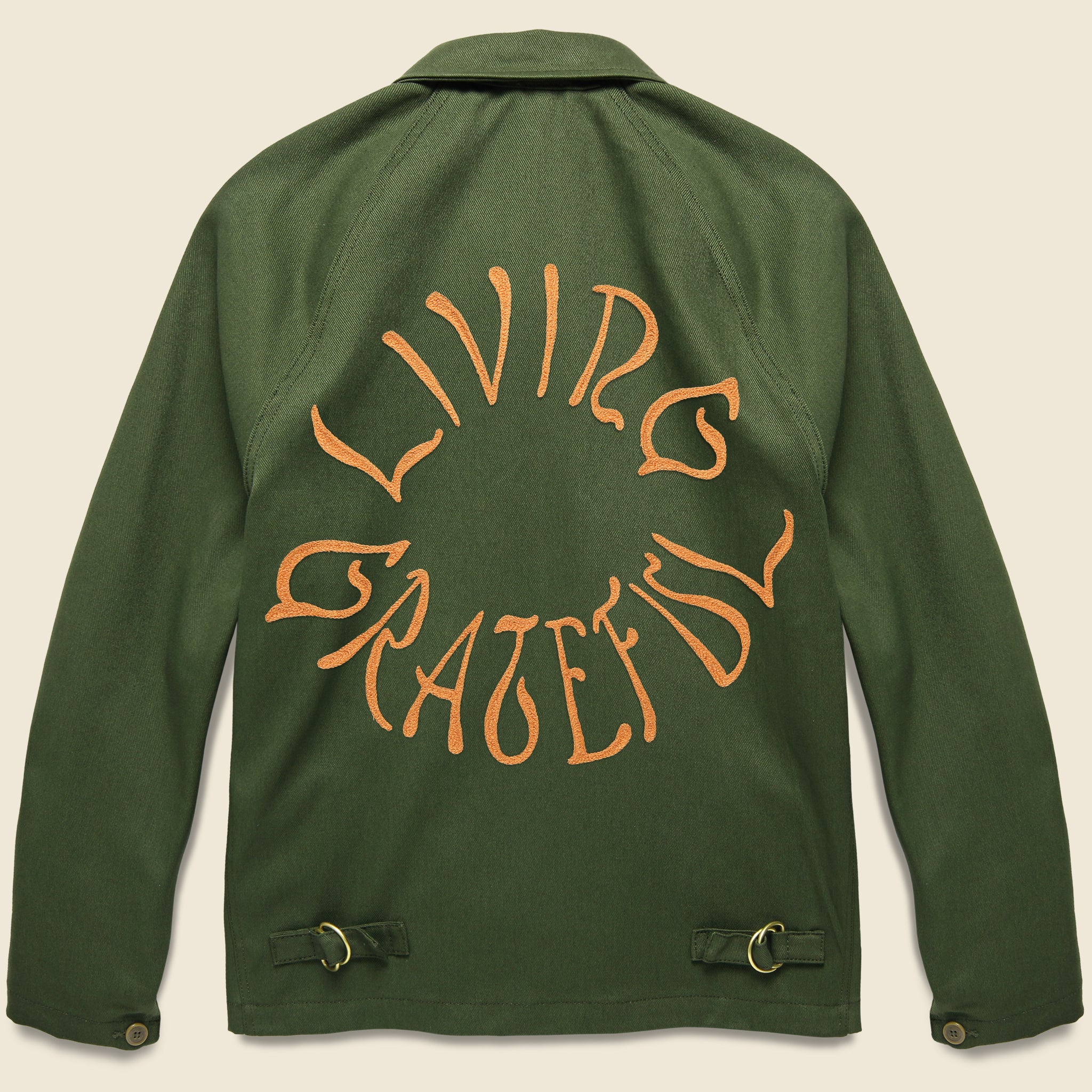 Living Grateful Shop Jacket - Olive - House of LAND - STAG Provisions - Outerwear - Coat / Jacket