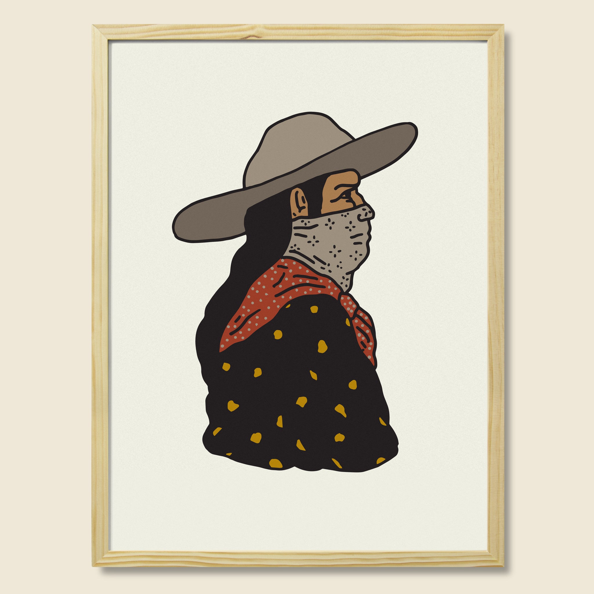 Framed Print - Prairie Man - House of LAND - STAG Provisions - Gift - Art
