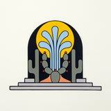 LAND Cactus Limited Edition Print - House of LAND - STAG Provisions - Home - Art & Accessories - Print