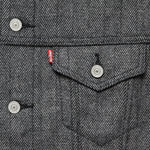 Vintage Fit Herringbone Trucker Jacket - Grey - Levis Premium - STAG Provisions - Outerwear - Coat / Jacket