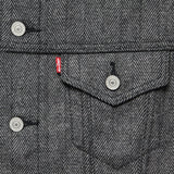 Vintage Fit Herringbone Trucker Jacket - Grey - Levis Premium - STAG Provisions - Outerwear - Coat / Jacket
