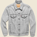 Trucker Jacket - Love A Lot (Washed Grey) - Levis Premium - STAG Provisions - Outerwear - Coat / Jacket