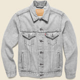 Trucker Jacket - Love A Lot (Washed Grey) - Levis Premium - STAG Provisions - Outerwear - Coat / Jacket