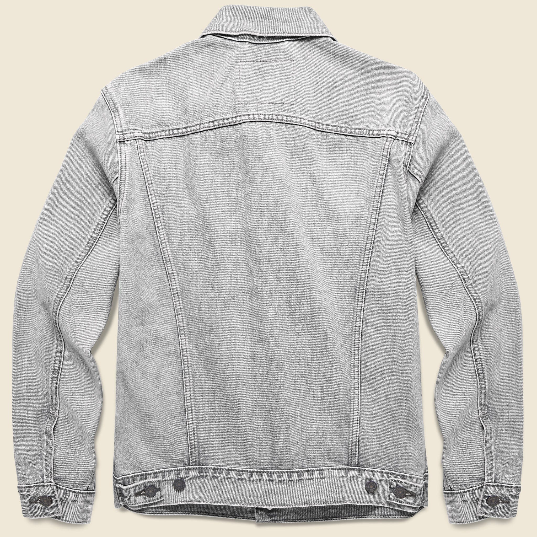 Trucker Jacket - Love A Lot (Washed Grey) - Levis Premium - STAG Provisions - Outerwear - Coat / Jacket