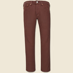 511 Slim Color Jean - Higher Ground (Burgundy) - Levis Premium - STAG Provisions - Pants - Denim