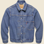 Type 1 Trucker Jacket - Railroad Stripe - Levis Premium - STAG Provisions - Outerwear - Coat / Jacket