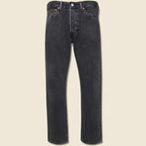 501 Straight Jean - Worn in Black - Levis Premium - STAG Provisions - Pants - Denim