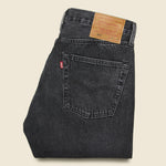 501 Straight Jean - Worn in Black - Levis Premium - STAG Provisions - Pants - Denim