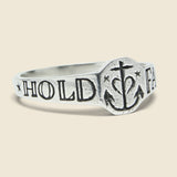 Hold Fast Anchor Ring - Sterling Silver - LHN Jewelry - STAG Provisions - Accessories - Rings