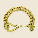 Large Hook Chain Bracelet - Brass - LHN Jewelry - STAG Provisions - Accessories - Cuffs