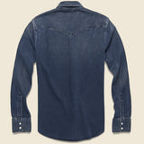 Barstow Western Denim Shirt - Shadow Tint - Levis Premium - STAG Provisions - Tops - L/S Woven - Solid