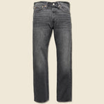 501 Original Fit Jean - Distressed Black - Levis Premium - STAG Provisions - Pants - Denim