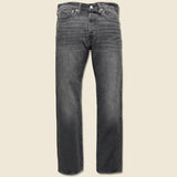 501 Original Fit Jean - Distressed Black - Levis Premium - STAG Provisions - Pants - Denim