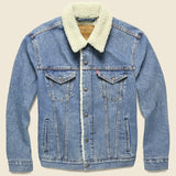 Type III Sherpa Trucker Jacket - Glass Beach - Levis Premium - STAG Provisions - Outerwear - Coat / Jacket
