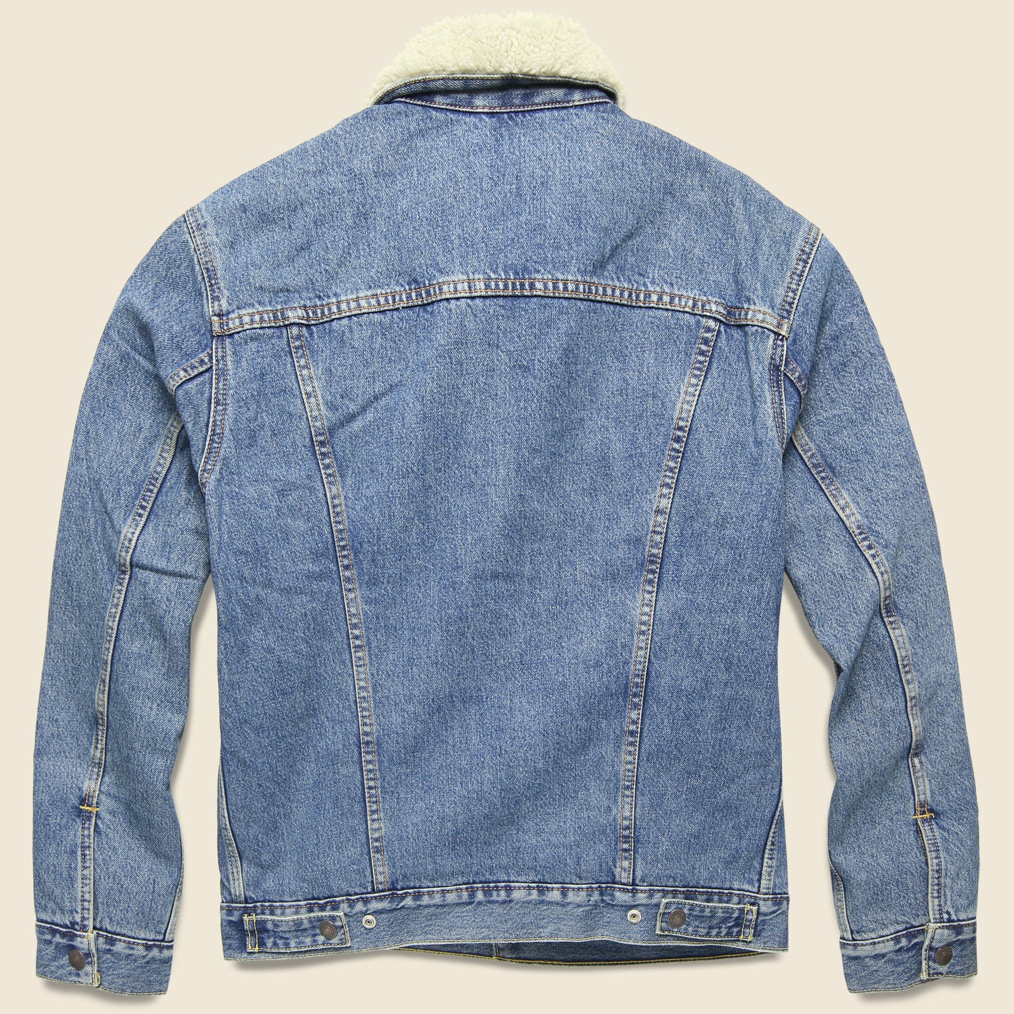 Type III Sherpa Trucker Jacket - Glass Beach - Levis Premium - STAG Provisions - Outerwear - Coat / Jacket