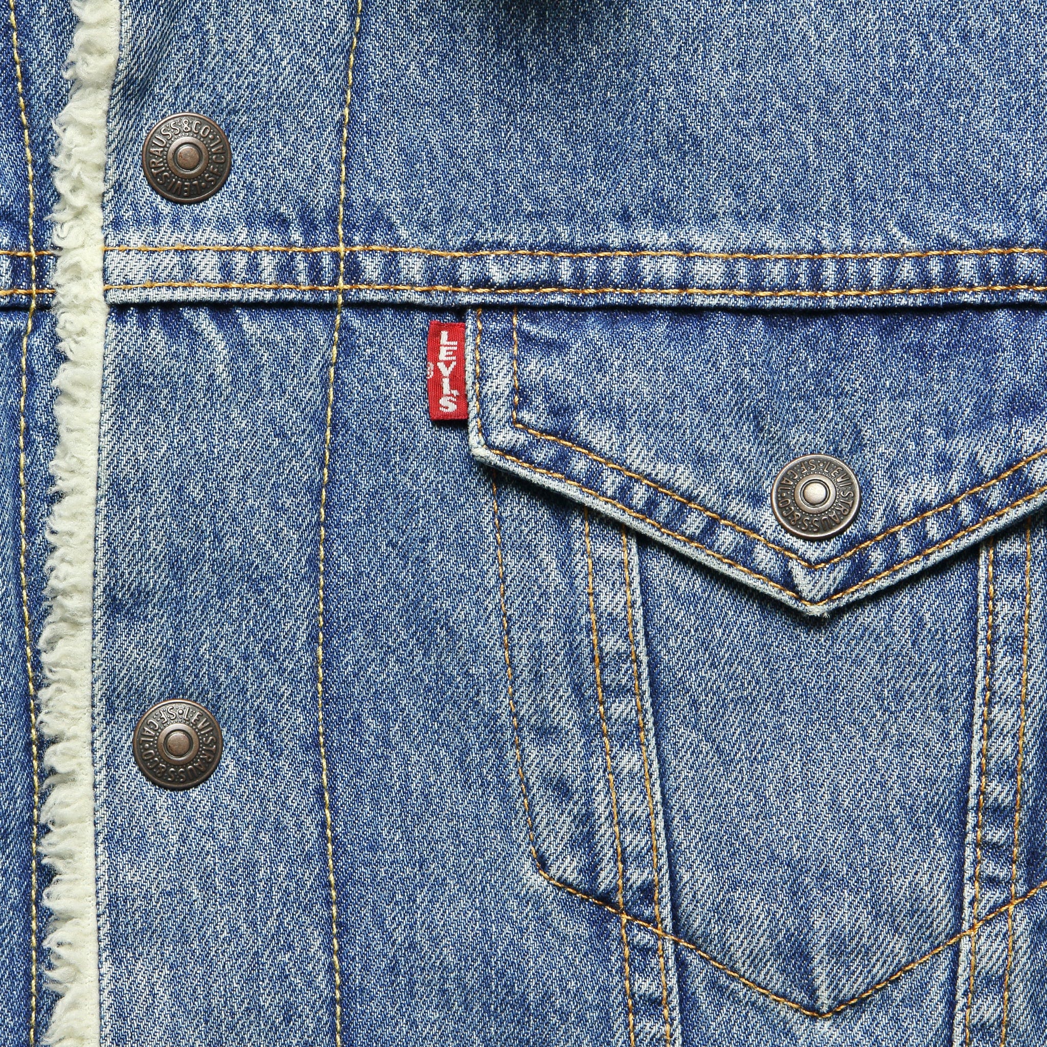 Type III Sherpa Trucker Jacket - Glass Beach - Levis Premium - STAG Provisions - Outerwear - Coat / Jacket