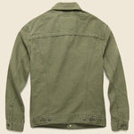 Canvas Trucker Jacket - Olive Night - Levis Premium - STAG Provisions - Outerwear - Coat / Jacket