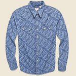Sawtooth Western Shirt - Bias Brand Laser - Levis Premium - STAG Provisions - Tops - L/S Woven - Other Pattern