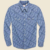 Sawtooth Western Shirt - Bias Brand Laser - Levis Premium - STAG Provisions - Tops - L/S Woven - Other Pattern