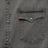 Barstow Western Denim Shirt - Black Worn In - Levis Premium - STAG Provisions - Tops - L/S Woven - Solid