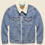 Type III Sherpa Trucker Jacket - Glass Beach - Levis Premium - STAG Provisions - Outerwear - Coat / Jacket