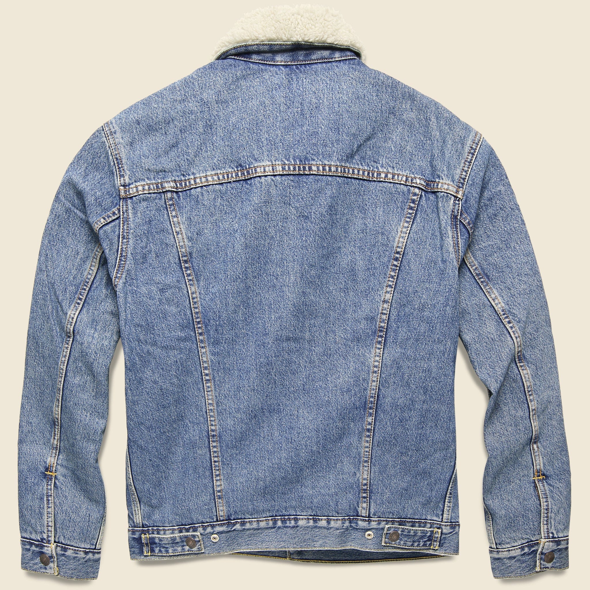 Type III Sherpa Trucker Jacket - Glass Beach - Levis Premium - STAG Provisions - Outerwear - Coat / Jacket