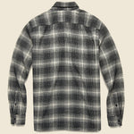Jackson Worker Flannel Overshirt - Ametrine Jet Black - Levis Premium - STAG Provisions - Tops - L/S Woven - Plaid