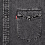 Barstow Denim Western Shirt - Black Wash - Levis Premium - STAG Provisions - Tops - L/S Woven - Solid