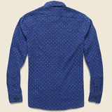 Selvedge Sunset Shirt - Indigo - Levis Premium - STAG Provisions - Tops - L/S Woven - Other Pattern