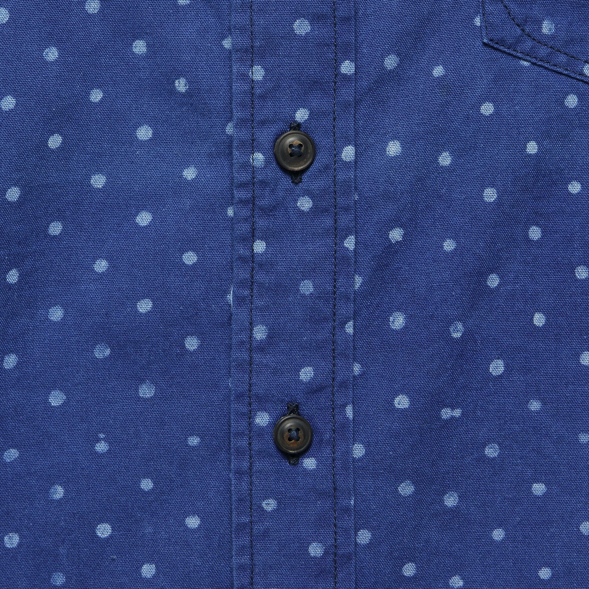 Selvedge Sunset Shirt - Indigo - Levis Premium - STAG Provisions - Tops - L/S Woven - Other Pattern