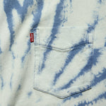 Sunset Pocket Tee - Tie Dye Light Indigo - Levis Premium - STAG Provisions - Tops - S/S Tee