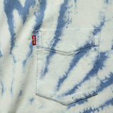 Sunset Pocket Tee - Tie Dye Light Indigo - Levis Premium - STAG Provisions - Tops - S/S Tee