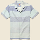 Cubano Shirt - Marshmallow - Levis Premium - STAG Provisions - Tops - S/S Woven - Stripe
