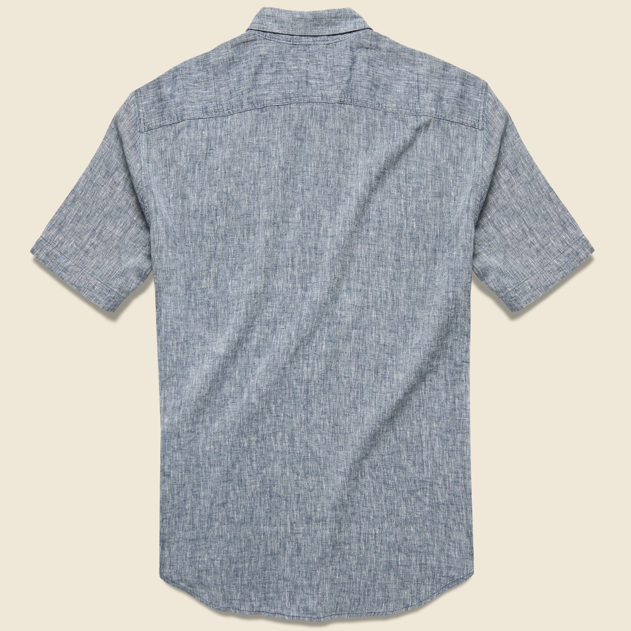 Sunset One-Pocket Shirt - Dress Blues - Levis Premium - STAG Provisions - Tops - S/S Woven - Solid