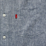 Sunset One-Pocket Shirt - Dress Blues - Levis Premium - STAG Provisions - Tops - S/S Woven - Solid